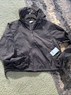 NWT FLX Women’s Lightweight Ripstop Jacket Navy Medium